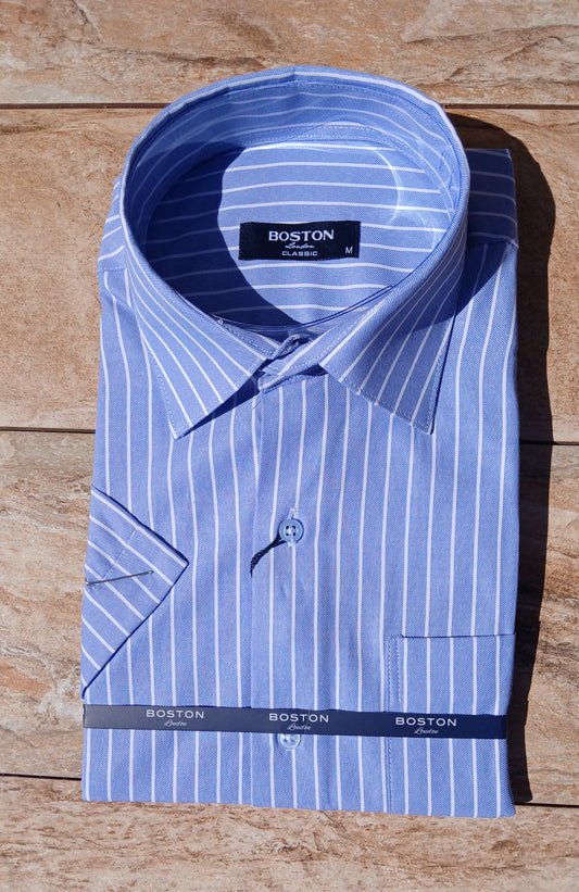 Chemise Boston arrière demi-manche