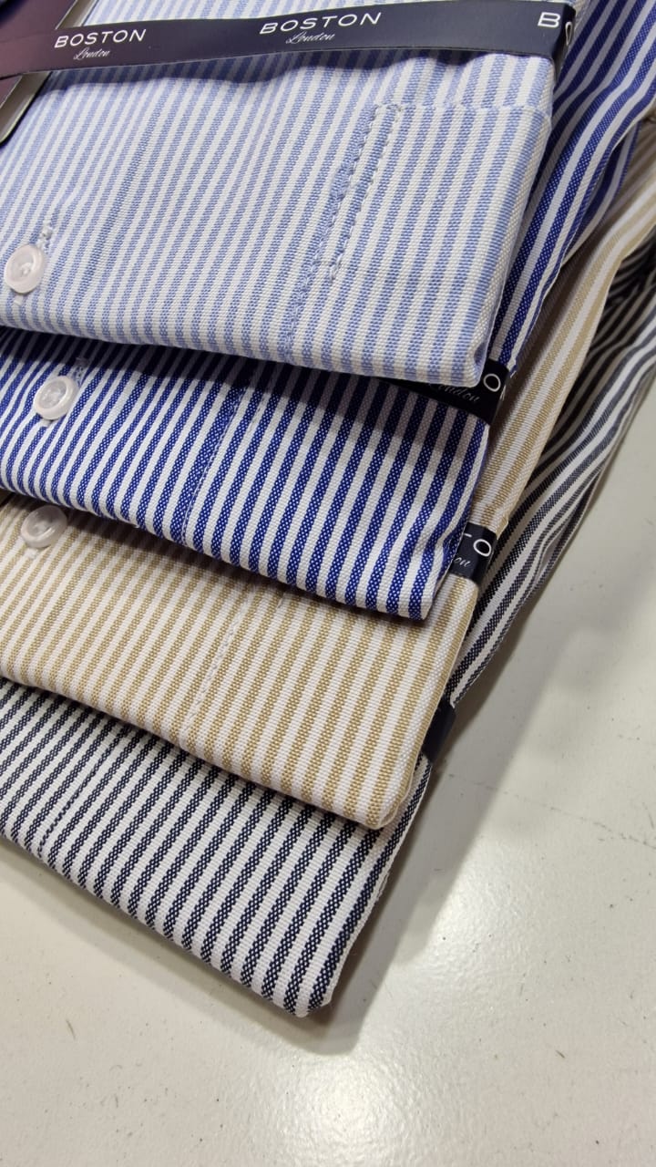 👔 Chemise Boston classique Fine